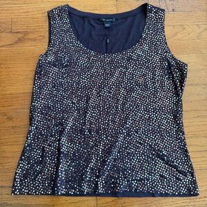 St. John Plum Shiny Shell Tank